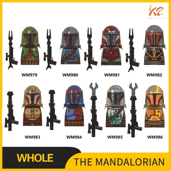 

Movie Series The Mandalorian Building Blocks The Whole Action Figures Compatibile MOC Doll Kids Toys