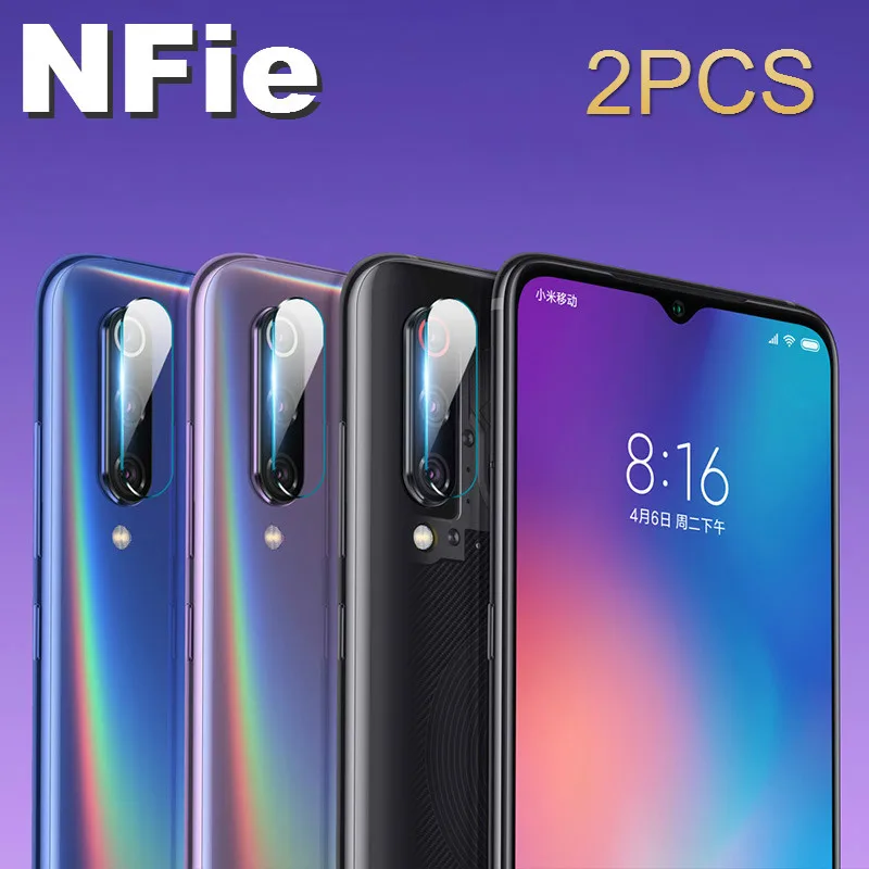 

2PCS Camera Lens Film For Xiaomi Redmi Mi9 SE K20 Mi8 8lite Pocophone F1 For Redmi S2 Y2 Note 5A 4 Protector Tempered Glass