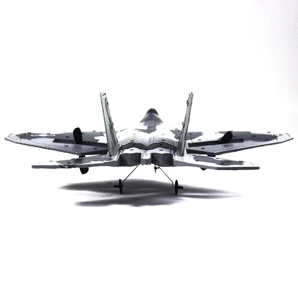 F22 пульт дистанционного управления Истребитель с фиксированным крылом Электрический самолет ударопрочный планер из пеноматериала Игрушечная модель самолета сменный аккумулятор