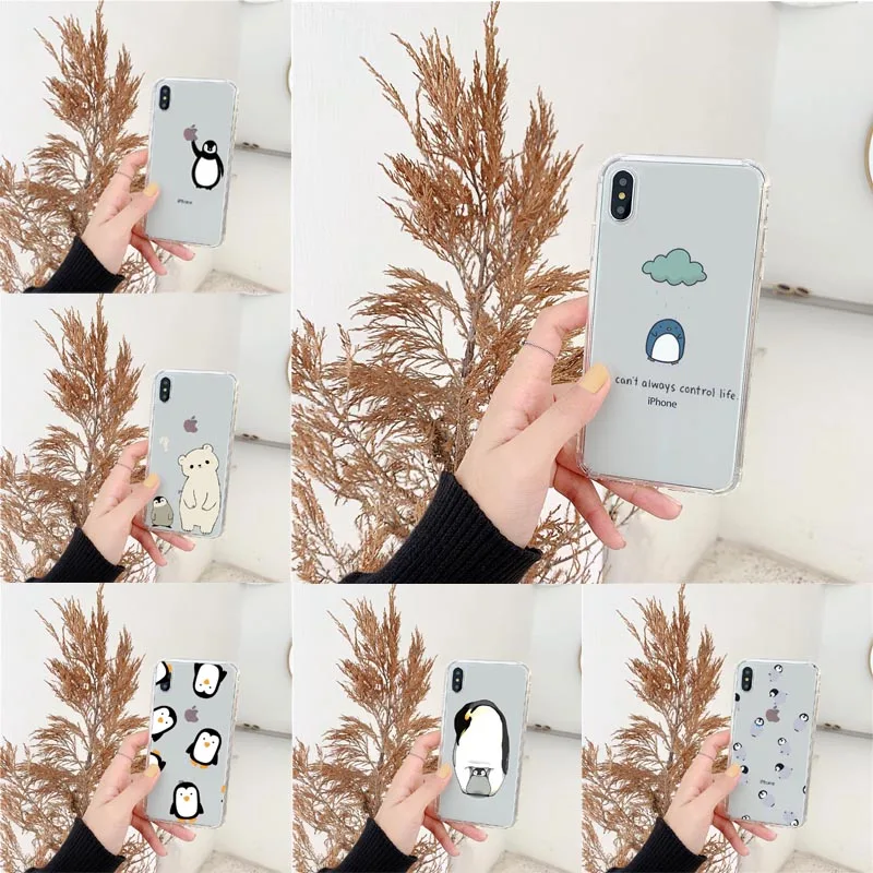 Мягкий Силиконовый ТПУ чехол для iPhone 12 11 11Pro MAX 5 6 6S 7 8Plus X XsMax XR | Мобильные телефоны