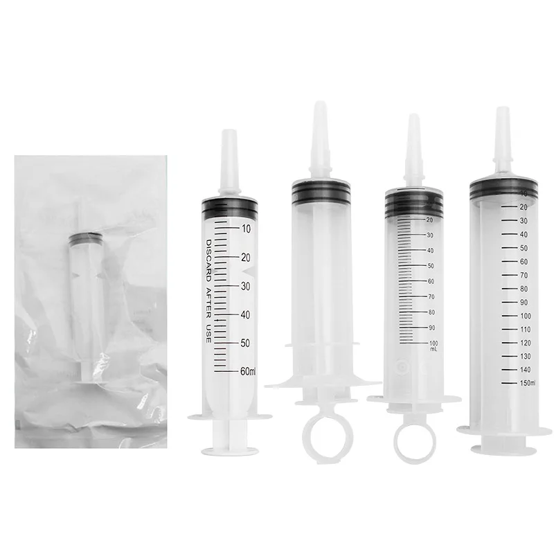 

Large Capacity Large Syringe Medical Syringe Needle Tube Stomach Tube Nasal Feeding Feeder Enema Perfusion Flow Food Booster