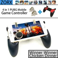Геймпад для COD контроллер мобильного телефона L1R1 стрелок триггер Кнопка огня для вызова Duty Pubg игровой джойстик L1 R1 для iPhone