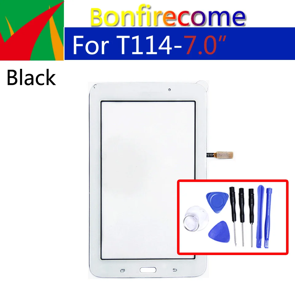 7.0 "Per Samsung Galaxy Tab 3 Lite 7.0 Sm-T114 T114 Pannello Touch Screen Digitizer Sensor Tablet Touchscreen Di Ricambio