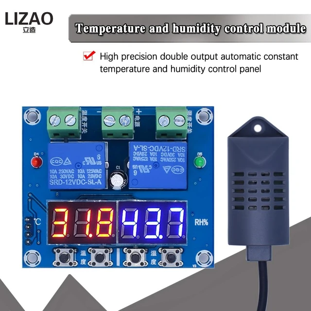 Contrôleur De Température et D'Humidité 12VDC XH-M452 –  tuni-smart-innovation