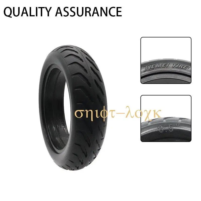 

8.5 Inch Solid Tire Electric Scooter Non-Inflatable Shock Absorber Damping Durable Rubber Tyre for Mobility Scooter Skateboard