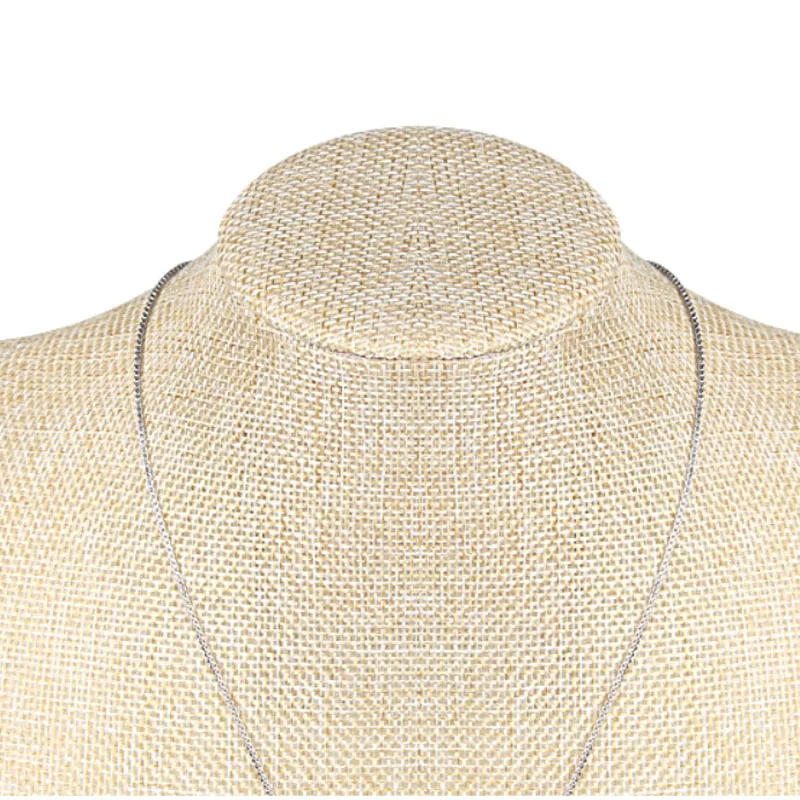 Linen  Jewelry Display Jewelry Organizer Jewelry Stand Packaging Stand for Jewelry Necklace Display Shelf Necklace Bust Wholesal