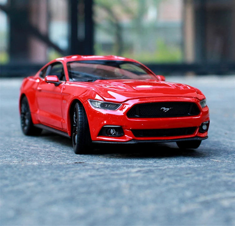 Welly 1:24 Ford Mustang модель автомобиля Моделирование Украшение автомобиля коллекция Подарочная игрушка Литье под давлением модель игрушка для мальчиков