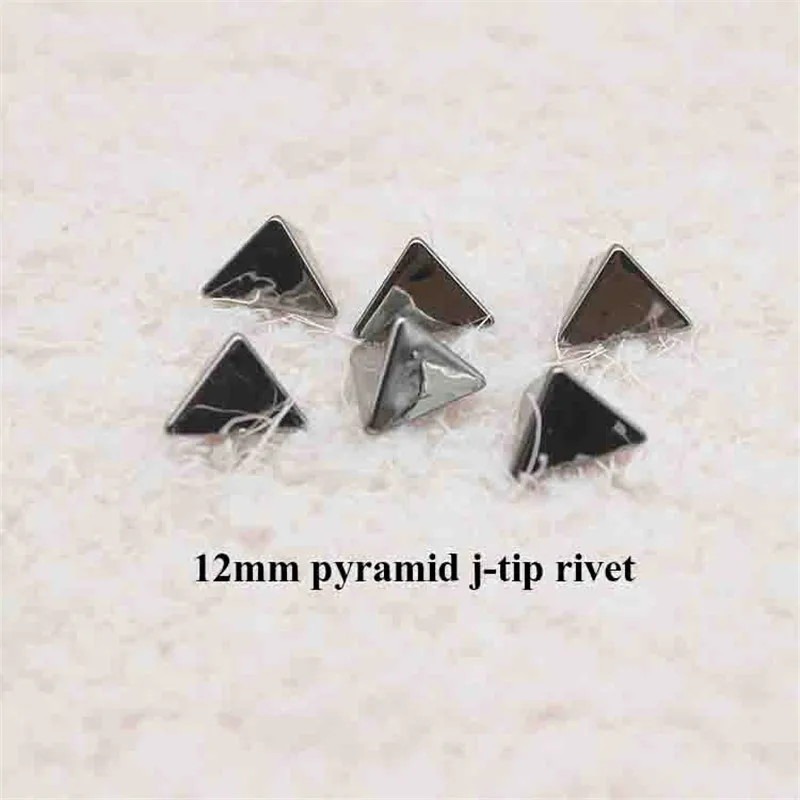 100 шт 12 мм заклепки DIY панк Рок Шипы Заклепки для одежды кожа ремесло одежда обувь сумки/украшение корпуса телефона