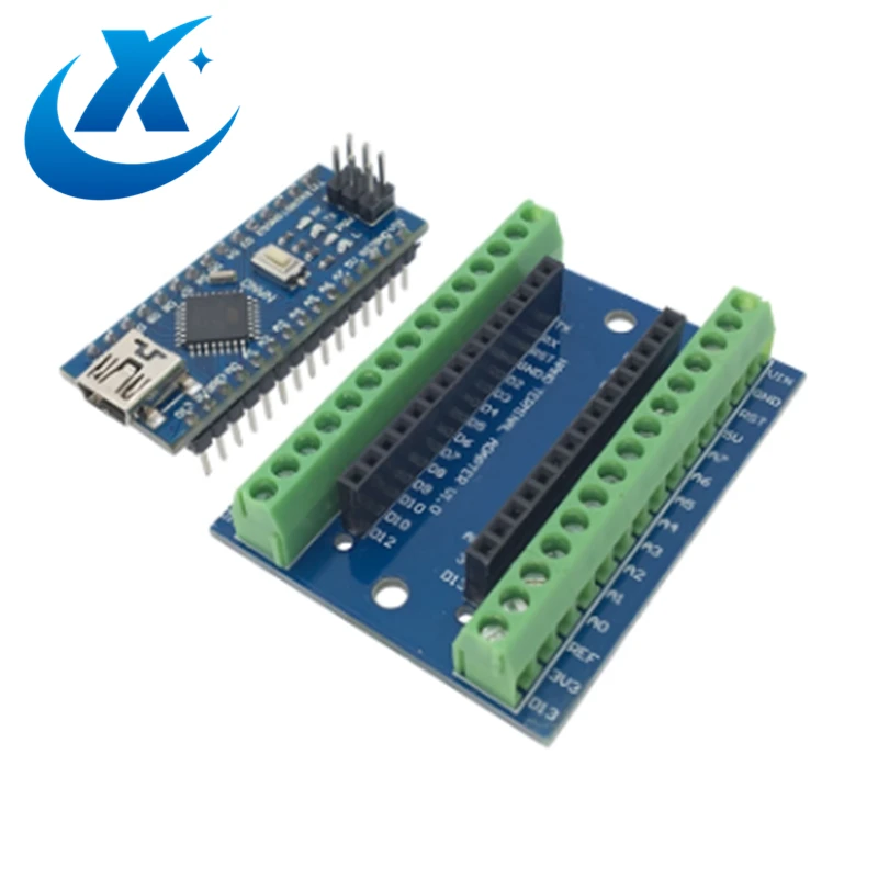 NANO V3.0 3 0 контроллер клеммный адаптер плата расширения IO Shield простая Плата для Arduino