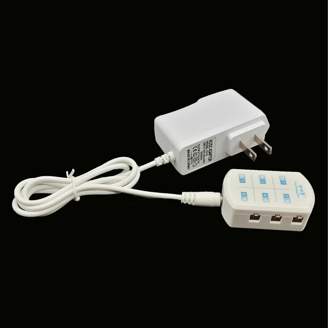 3V/12V AC/DC Adapter Power Supply with 6 ports output 3V/12V DC Railway Layout/Railroad Layout/Train Sand Table Layout Diorama 1