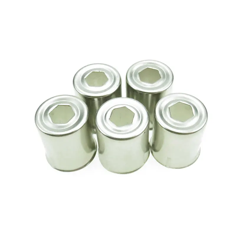 Tasa de descuento 5 unids/lote de acero inoxidable del Pentágono agujero magnetrón tapas para Microondas partes de reemplazo para hornos de Microondas Copler Microondas tapas nzNQxepe