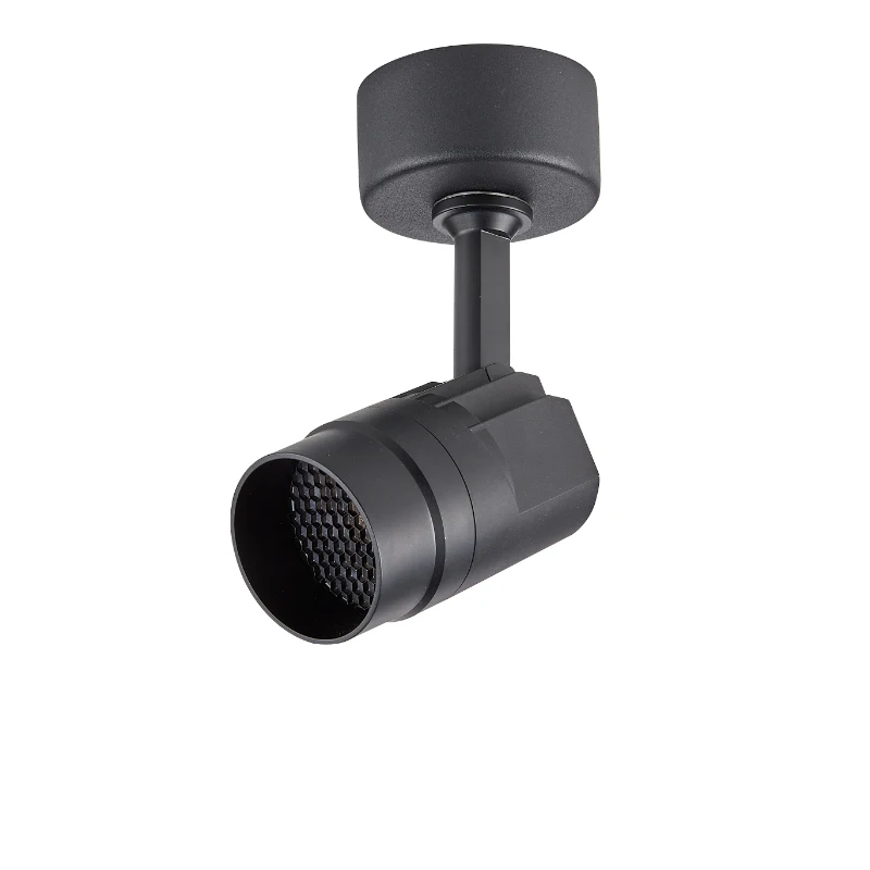 

Simple Surface Mounted LED Ceiling Spot Softlight 10° Accent Adjustable Lamp , Deep Optics Lens+Anti Glare Cover