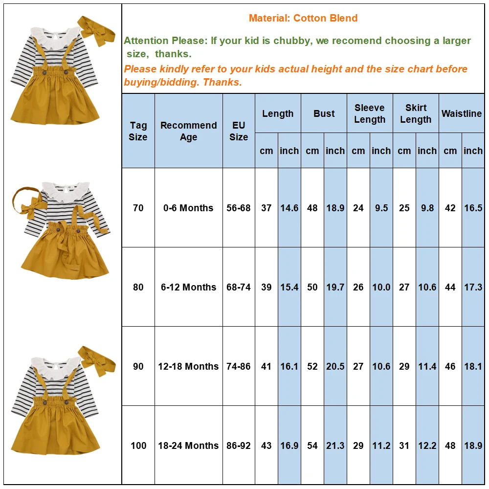 Одежда для маленьких девочек; боди с гофрированным воротником и юбка на бретелях с повязкой на голову; комплект из 3 предметов; Осенняя повседневная детская одежда; roupa infantil; D30