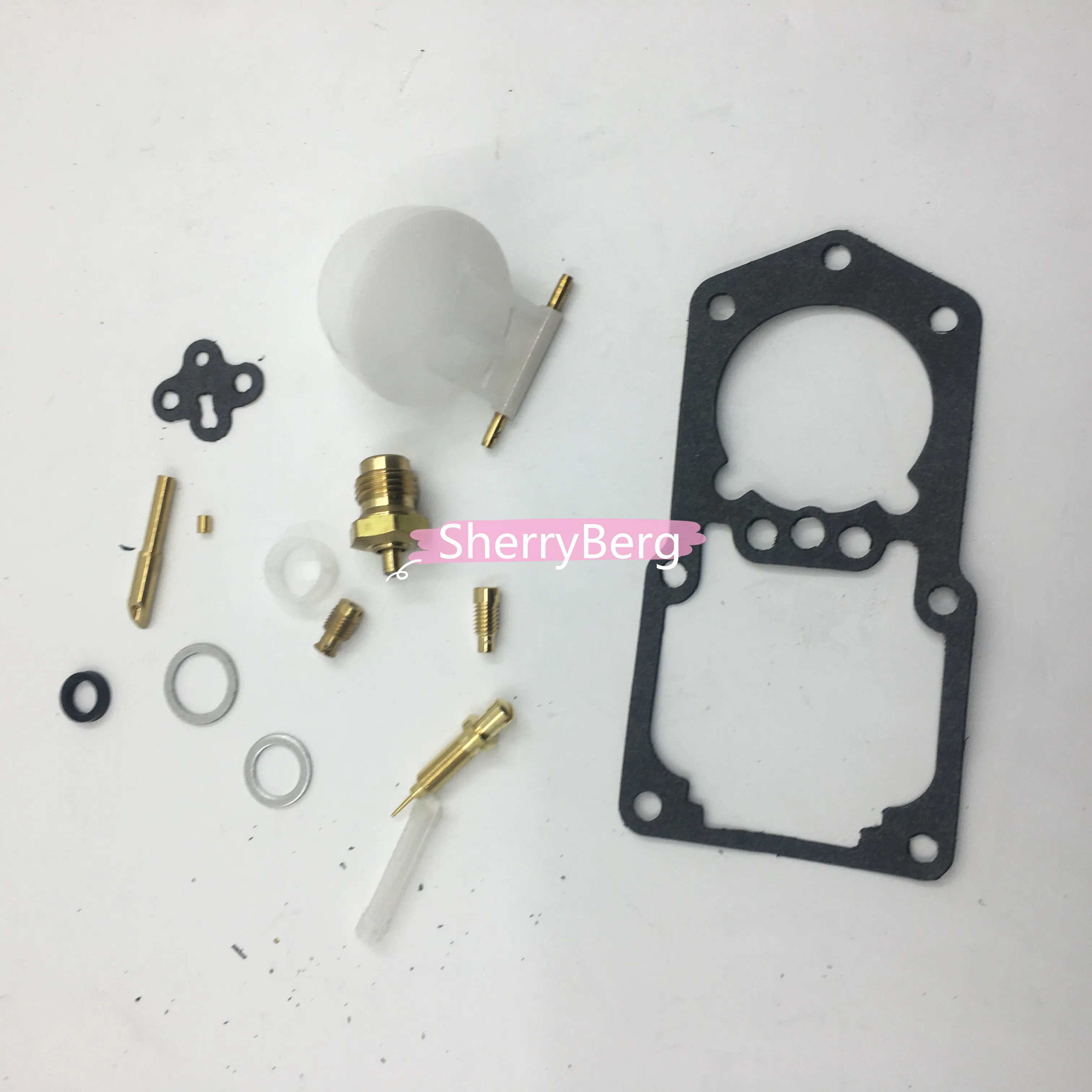 SherryBerg CARBurador vergaser CARBURETOR Carburettor repair kit rebuild kit carb gasket Kit For RENAULT R4 DELLORTO FRG 28 A