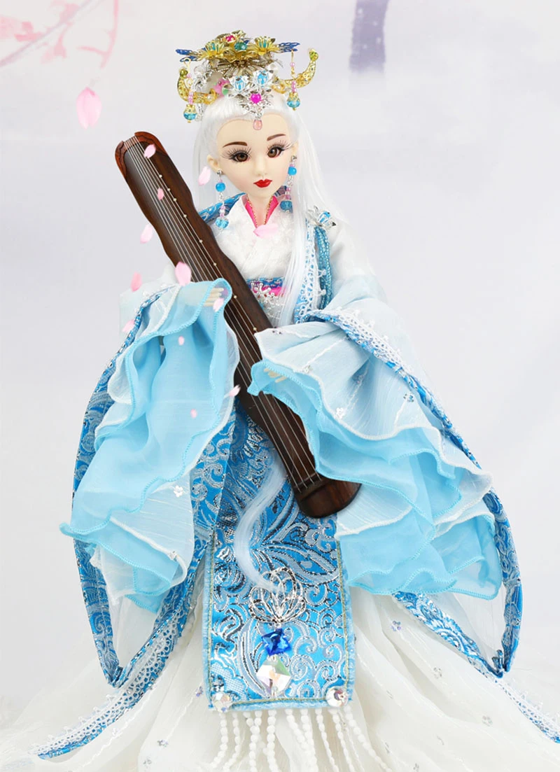 34 см 1/6 китайская девочка куклы Коллекционные Diao Chan куклы игрушки рождественские подарки четыре красотки древней китайской серии D2111