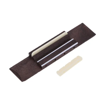 

1 Set Saddle and Nut Pratical Useful Durable Replacement Guitar Set for Accessories