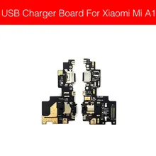Usb зарядное устройство плата для Xiaomi Mi A1 5X usb зарядный разъем порт Соединительная плата гибкий кабель для телефона запасные части