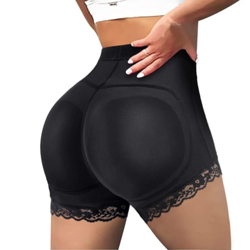Women Body Shaper Padded Butt Lifter Panty Butt Hip Enhancer Fake Hip Shapwear Briefs Push Up Panties Booty Shorts assets by spanx Shapewear
