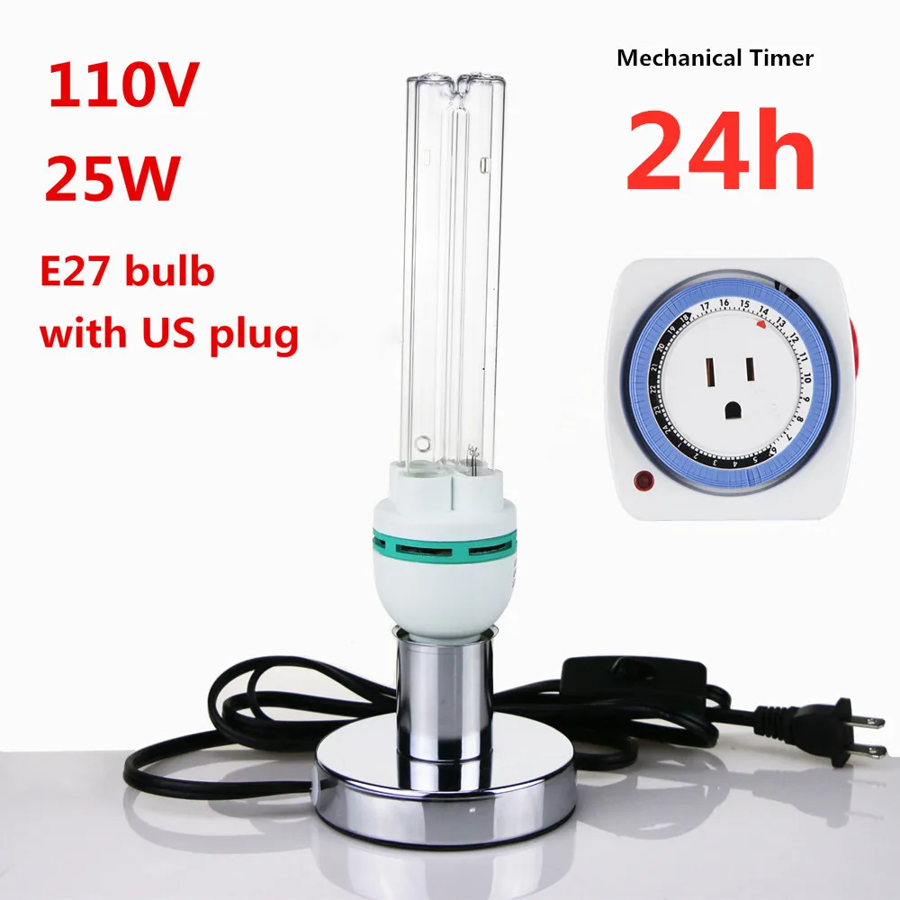 Кварцевые UVC бактерицидные лампы стерилизации CFL озоновые лампы лампа ...