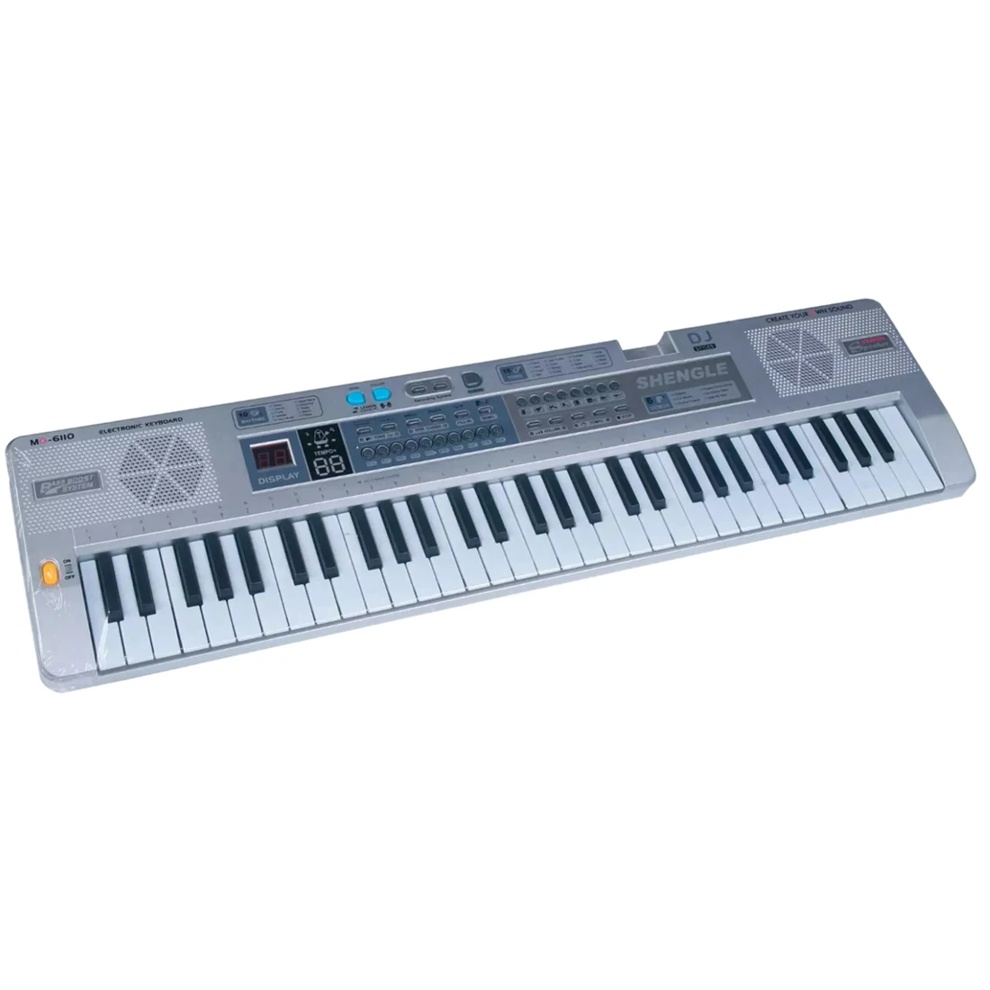  Beginner 61 Key Electronic Keyboard Piano with Microphone Early Education Puzzle Musical Toy for Ch