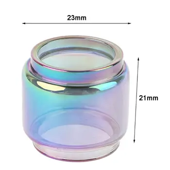 

Fatboy Version Rainbow Colorful Pyrex Glass Tube Glass Tank for Smok Priv N19