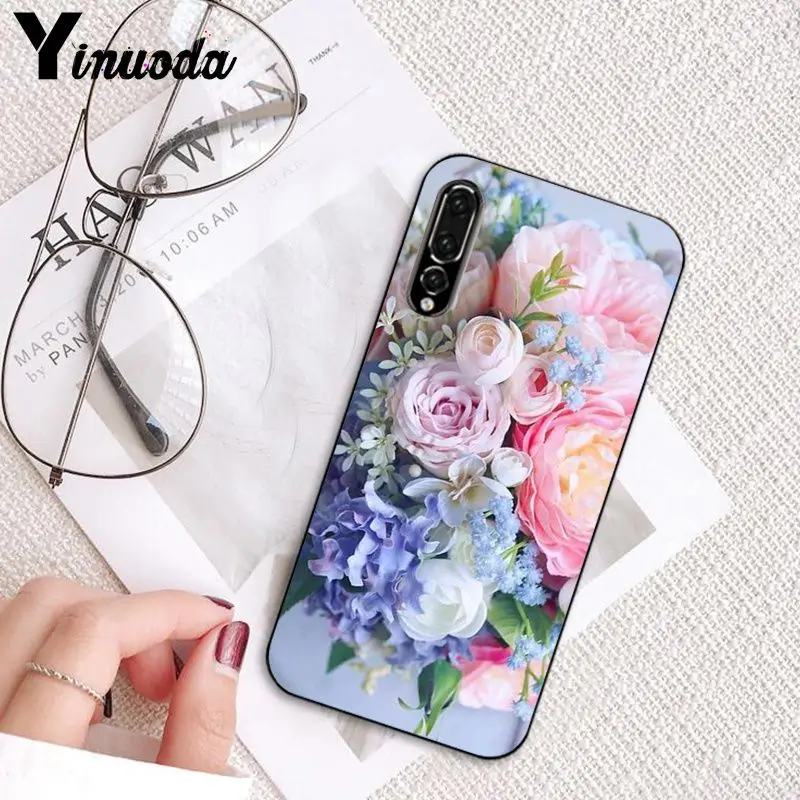 Elegant Flower Pink Purple Peony Rose Tulip