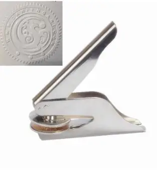 

Design Your Own Embosser Stamp / Custom Embosser Seal for Personalized / customize Embossing stamp with your logo,Personalized