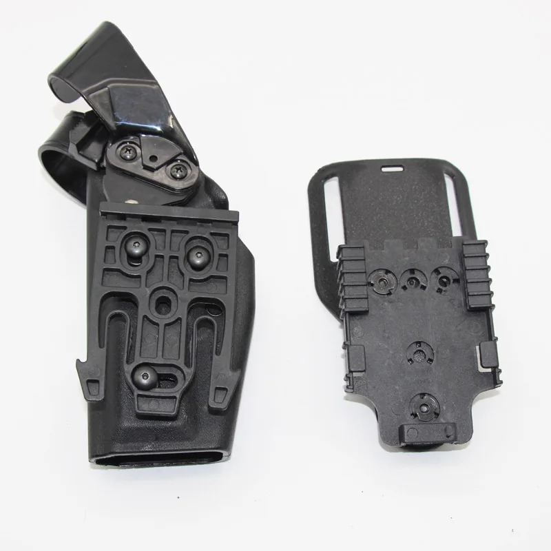 Страйкбол Быстрый замок Адаптер кобуры для Glock 17 Colt 1911 Beretta Duty Пистолет Кобура Талия весло стрельба принадлежности для охоты