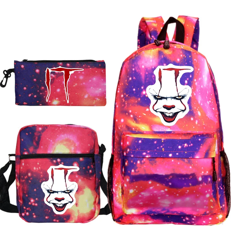 Mochilas Escolar 10 It Chapter два рюкзака для мальчиков и девочек школьные рюкзаки сумки для подростков сумка для путешествий с сумкой через плечо пеналы для ручек дропшиппинг - Цвет: Mochilas Escolar 10