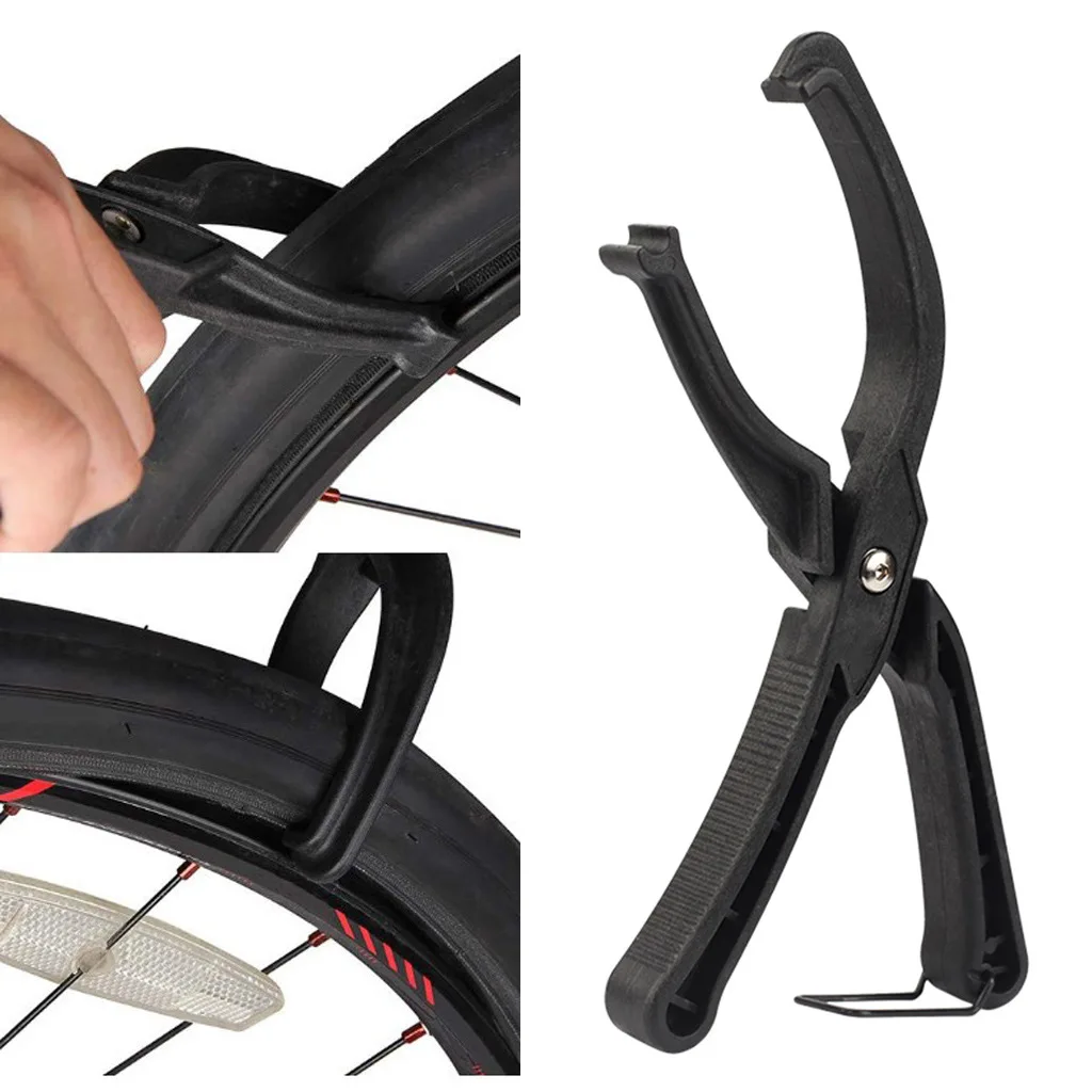 Bike Bicycle Cycle Tire Removal Tools Seating Clamp Clip Pliers Hand Tire Lever 