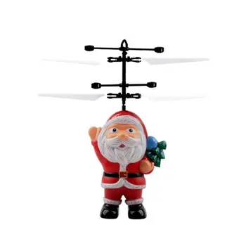 

Christmas Kids Drones Santa Claus Flying Toys Hand Operated Electric Infrared