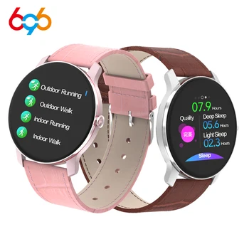 

696 T90 Smart Watch All-Touch Heart Rate Sleep Monitoring Information Push IP67 Waterproof Multi-function Sports Smart Bracelet