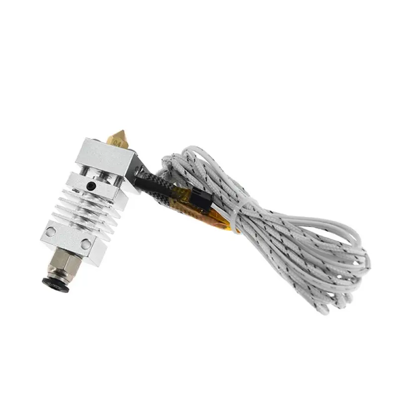 Best 1.75MM Metal Hotend Kit With Titanium Alloy Thermal Heatbreak Print Head For CR 10 CR 8 CR10S 3D Printer Parts Accessories