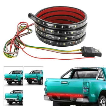 

150CM 60 90-LED Reverse Brake Signal Tailgate Light Strip Bar For Pickup Truck