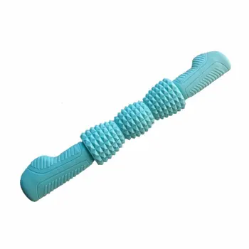 

Roller Massage Stick Three-Section Roller Massager Yoga Fitness Stick Body Massage Stick Manual Type Therapy Brush