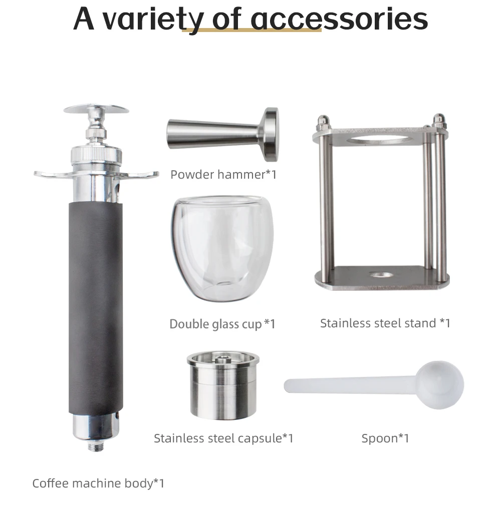 Coffee Machine For Office Outdoor, Portable Coffee Grinder