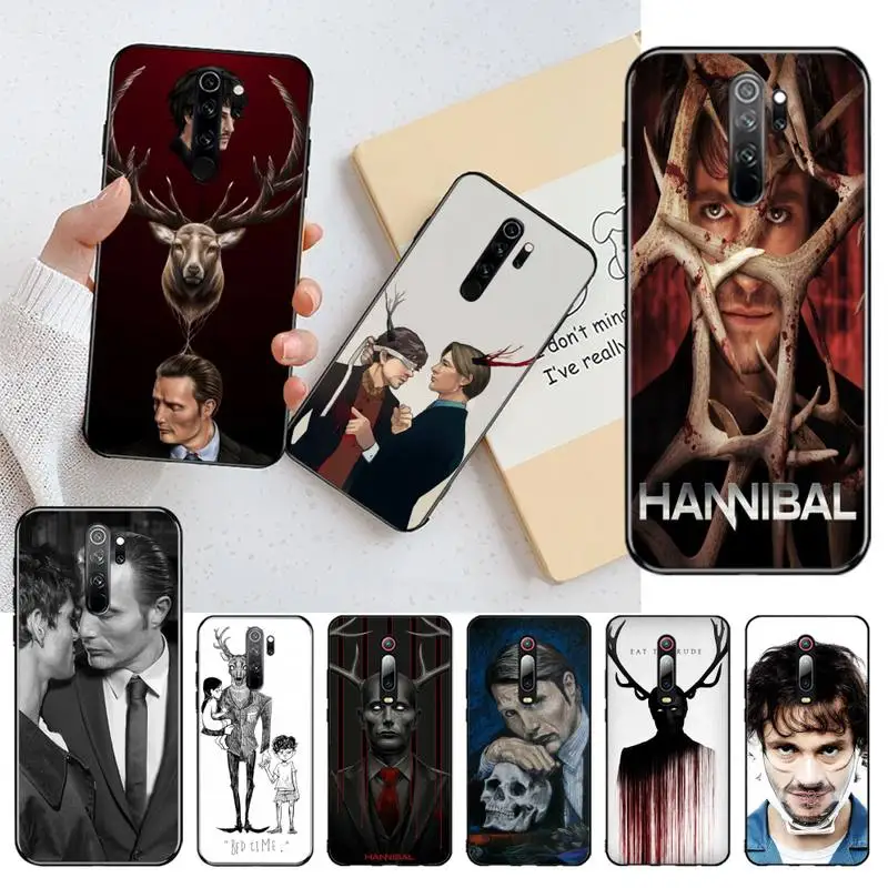Милый чехол для телефона CUTEWANAN cool Graham hannibal mads mikkelsen Redmi Note 8 8A 7 6 6A 5 5A 4 4X 4A Go Pro Plus Prime |