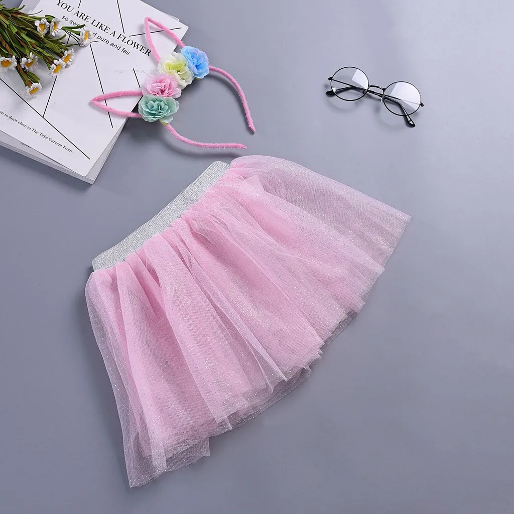 Юбка-пачка для маленьких девочек; детская Рождественская юбка-пачка; комплект с повязкой на голову; нарядная юбка для танцев;# P6