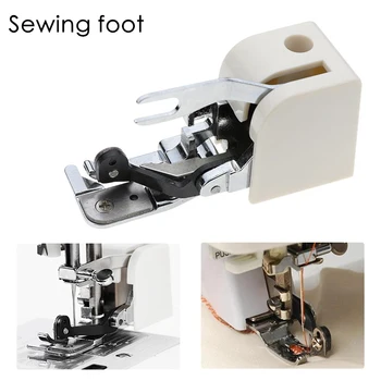

1Pc Household Sewing Machine Part Side Cutter Overlock Presser Foot Press Feet For All Low Sewing machine lock edge presser foot