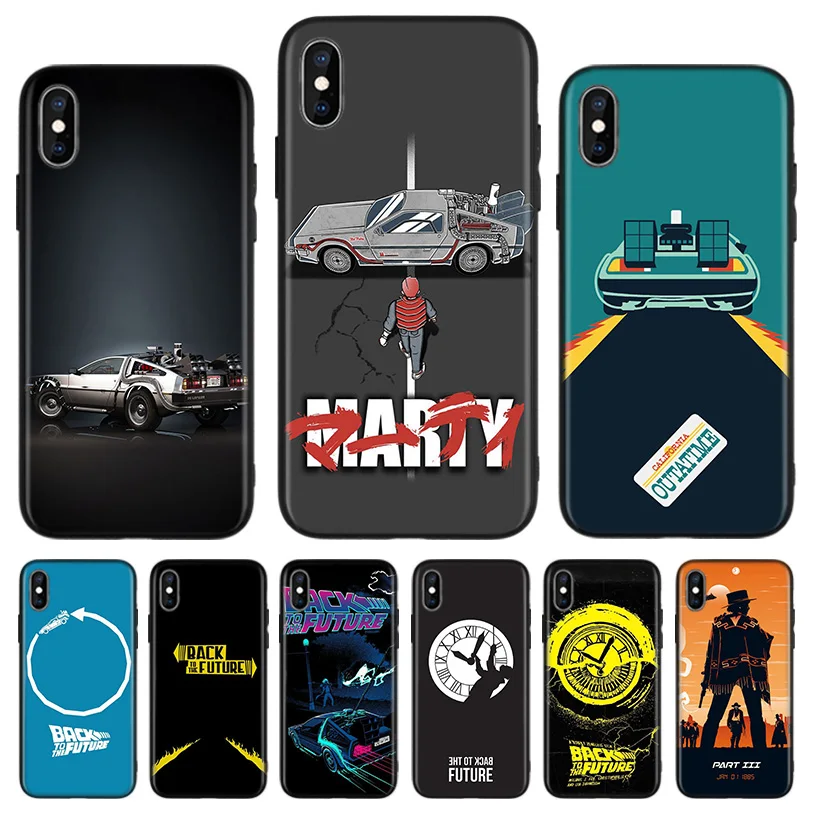 Черный чехол-накладка для Apple IPhone 11 Pro XS MAX XR 7 8 6 6S Plus X 10 Ten 5 5S SE Coque Shell