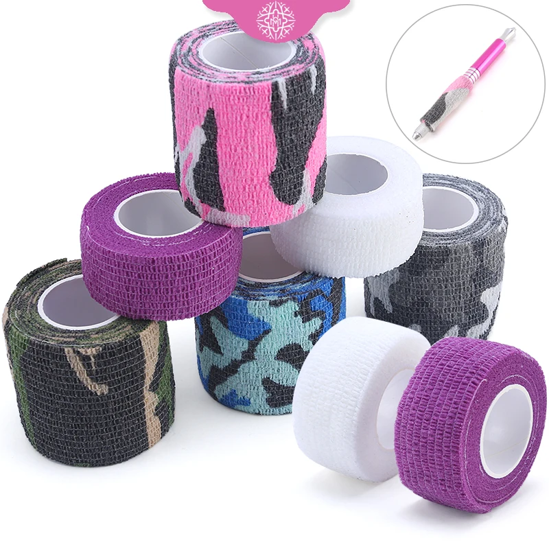Tattoo Grip Selfadhesive Bandages Cover Wraps Tapes Nonwoven Flex