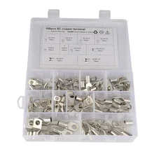 #Special Offers 100Pcs Lugs Wire Durable Metal Copper Terminals Set Tinned Bolt Hole Electric Connector Cable Sc Combination Splice Tools Car #Special Offers 100Pcs Lugs Wire Durable Metal Copper Terminals Set Tinned Bolt Hole Electric Connector Cable Sc Combination Splice Tools Car