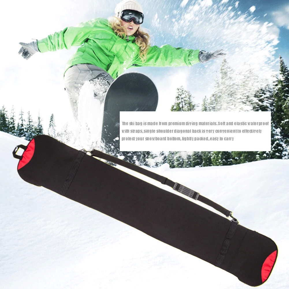 Protective Case Accessory Storage Skiing Sports Dumpling Easy Carry Plate Scratch Resistant Snowboard Bag Monoboard Outdoor