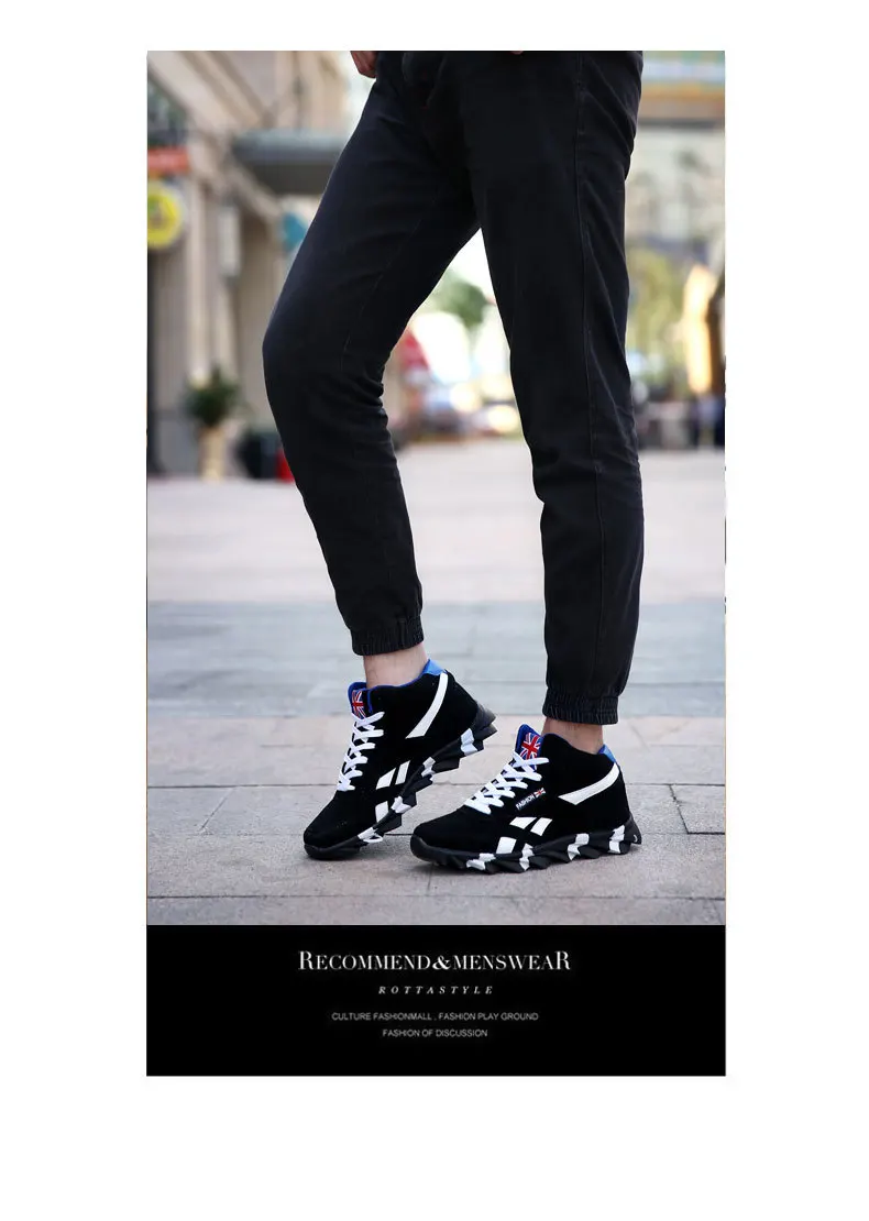 Hot Large Size Hot Fashion Winter Men Shoes Thickening Sneakers Solid Shoes Inside Antiskid Bottom Keep Waterproof Warm Shoes