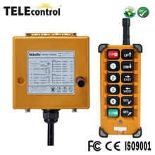 Telecontrol 8 Single speed push buttons Wireless industrial remote control system F23-A++