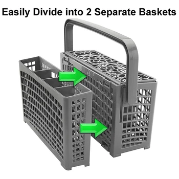 

Universal Cutlery Dishwasher Replacement Basket Dishwasher Accessories for , Maytag, Kenmore, Whirlpool, LG,Samsung