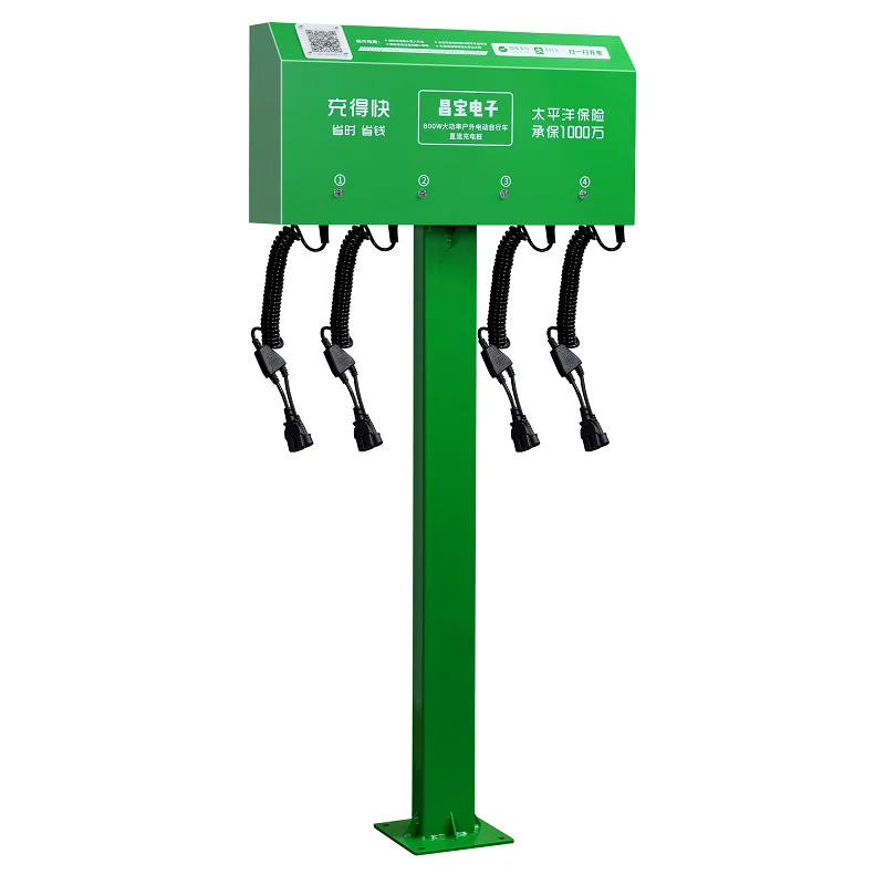800W Smart Multiple Voltage Battery Charger 4 Channels 24V 36V 48V 60V 72V Lead acid Li-ion Lifepo4 Auto Fast Ebike |