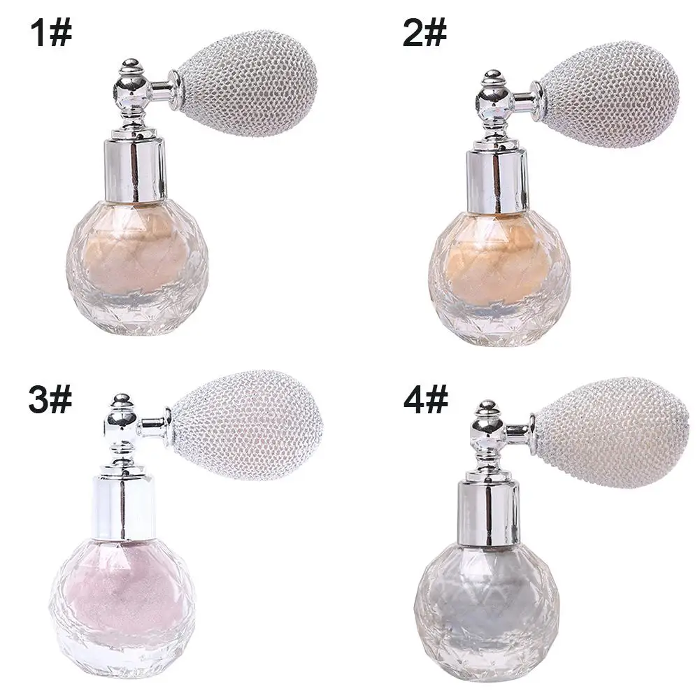 

Mini Portable Makeup Atomiser Bottle Spray Shiny Glitter Highlighter Powder Glitter Shimmer Brightening Powder Body Glitter
