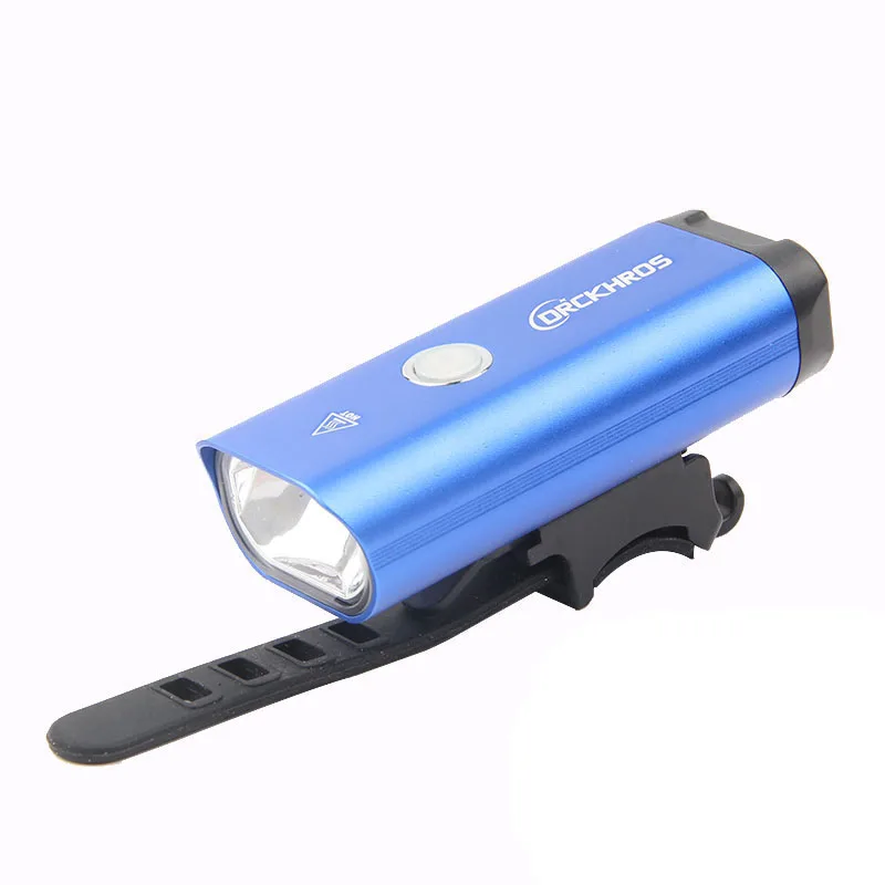 Велосипедный светильник руль светильник Водонепроницаемый зарядка через usb красный светильник на открытом воздухе езда на велосипеде Предупреждение безопасное освещение велосипедные аксессуары - Цвет: Синий