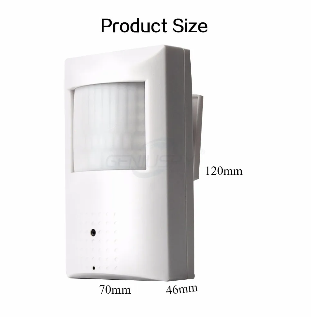  WIFI Micro SD Card Slot 720P 960P 1080P PIR Style Onvif Wired And Wireless IP Camera With Invisible - 32811656479